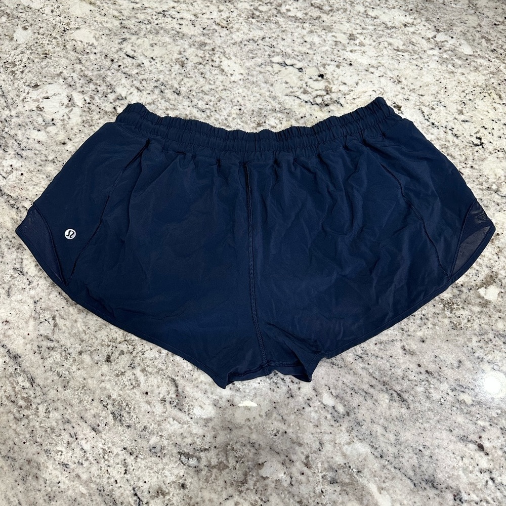 Hotty Hot Low-Rise Lined Short 2.5" Navy